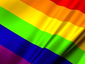 bandiera arcobaleno simbolo del movimento LGBTQI+